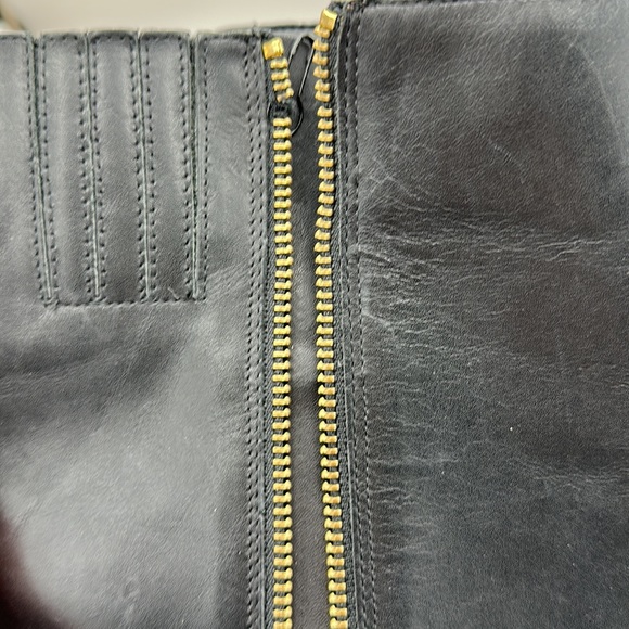 Michael Kors Black and Gold Boots Size 7.5 - Picture 6 of 12